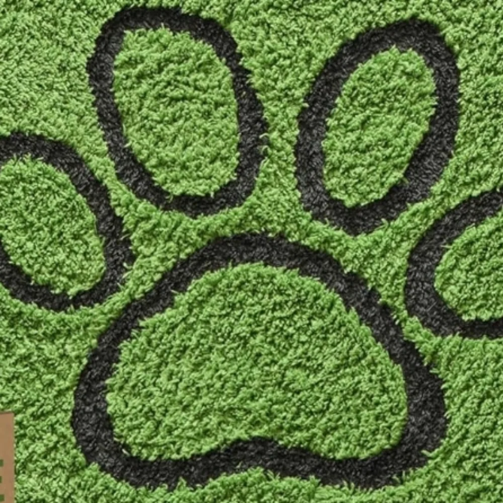 Green Washable Dog Pee Pads - 30x34 PACK OF 4